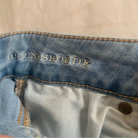- 👖 American Eagle Outfitters High Waist Denim Shorts -  Woman’s Size 0 👖 - Picture 8 of 11
